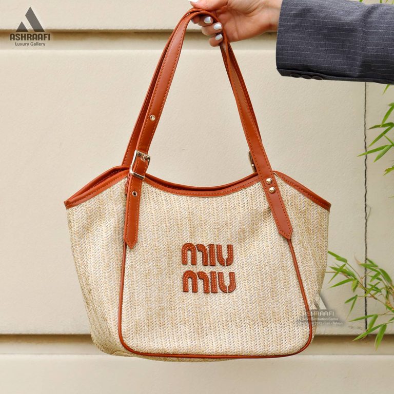 کیف میو میو حصیری Miu Miu Shoulder Bag A02 - گالری اشرافی