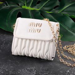 Miu-Miu-Wallet-A01-04 کیف سفید میو میو