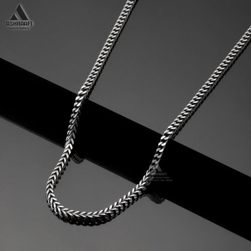 گردنبند زنجیری نقره‌ای Necklace Chain S3