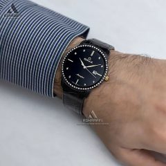 Omax-MG03M22I-03 ساعت مردانه اوماکس بند چرمی Omax MG03M22I