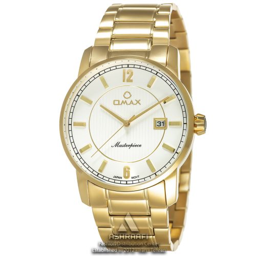 ساعت مردانه اوماکس طلایی Omax MG25G31I