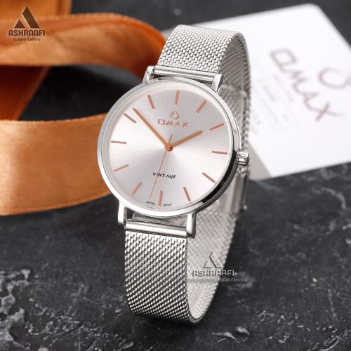 ساعت اوماکس زنانه بند حصیری