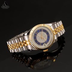 Rolex-DateJust-BUW90-04 ساعت رولکس دیت جاست کف نگین