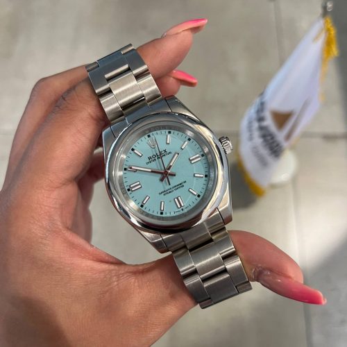 Rolex Perpetual light blue 01