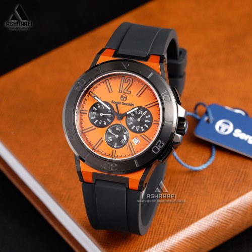 ساعت سرجیو تاچینی صفحه نارنجی Sergio Tacchini ST.1.10458-6