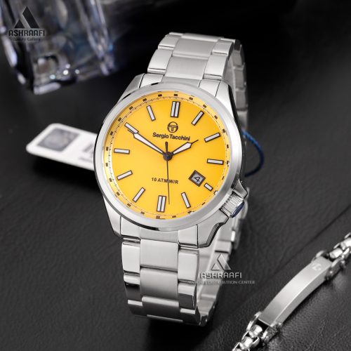 ساعت سرجیو تاچینی صفحه زرد Sergio Tacchini ST.1.10468-6