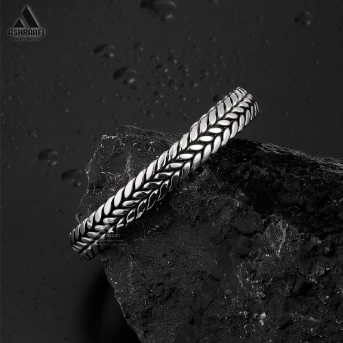 دستبند مردانه استیل