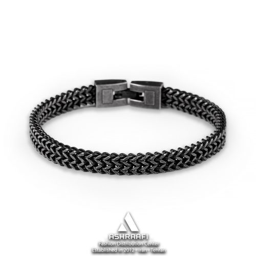 دستبند تیتانیوم مردانه Vintage Men Chain Bracelet SK1