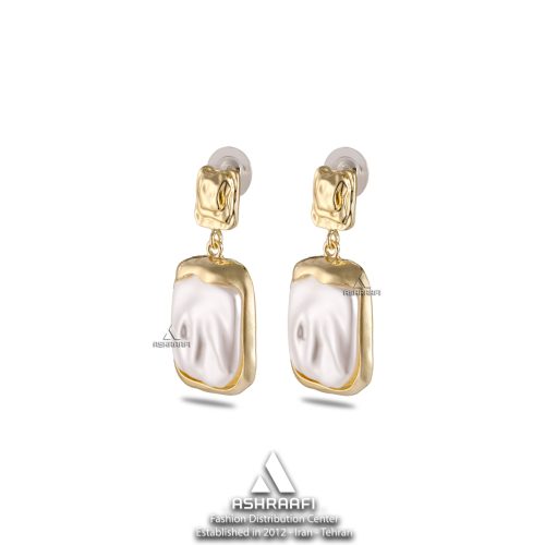 گوشواره زنانه مستطیلی Women Earrings WG2