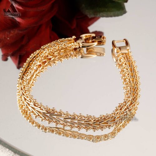 دستبند ژوپینگ طلایی