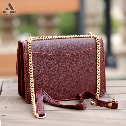 کیف دستی زرشکی