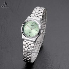 Casio-MTP-VC01-5257-14 ساعت زنانه صفحه سبز