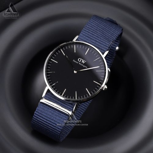 ساعت دنیل ولینگتون سورمه ای