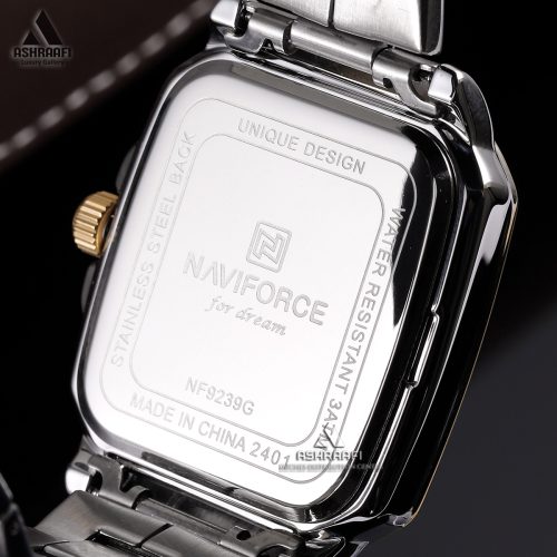 درب پشت ساعت نیوی فورس Naviforce NF9239SGB