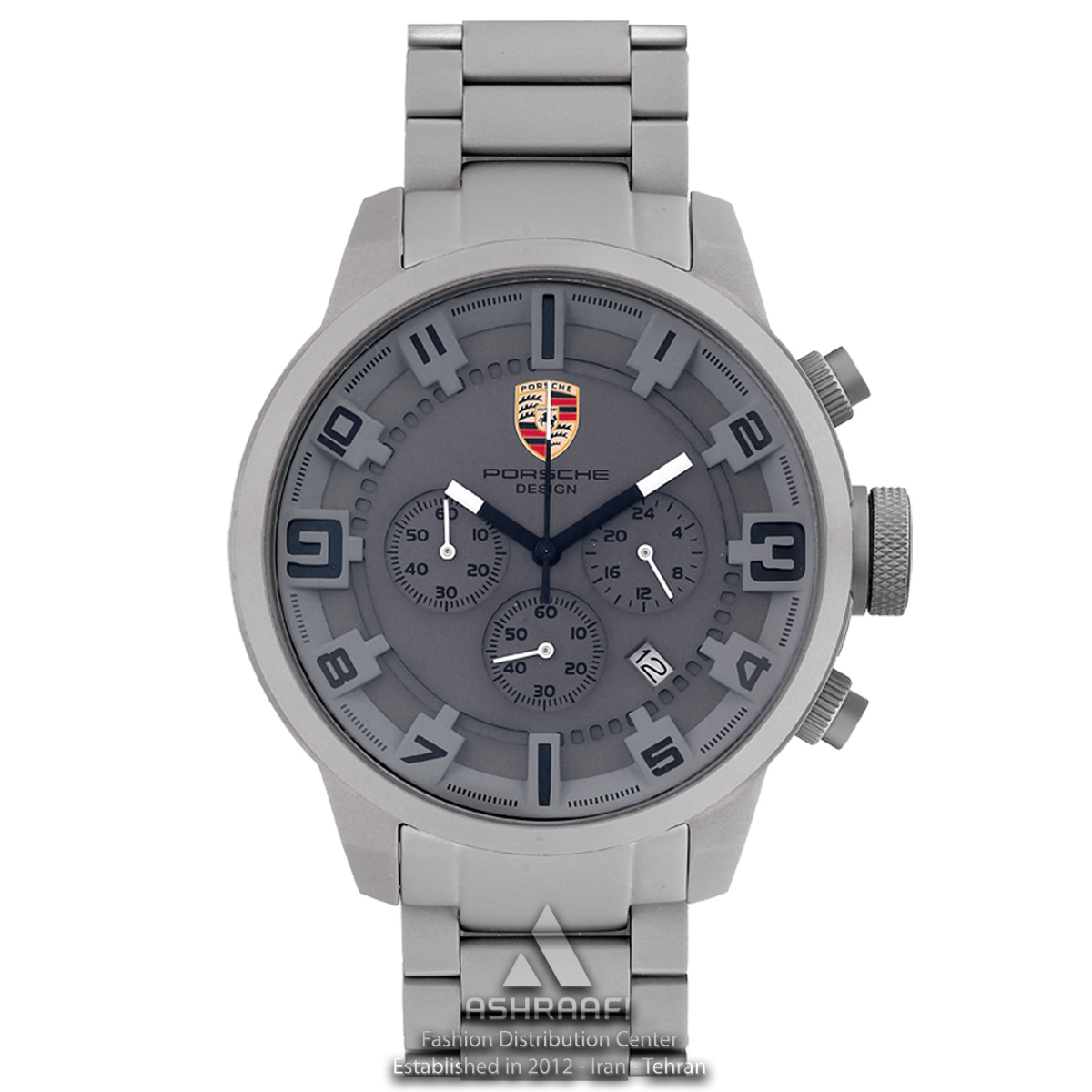 ساعت پورشه دیزاین طوسی Porsche JP-24056MG12