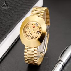 Rado-Diastar-836.213.3-Gold-02 ساعت رادو تخم مرغی طلایی Rado Diastar 836.213.3 Gold