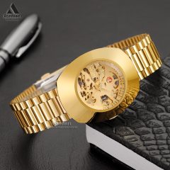 Rado-Diastar-836.213.3-Gold-04 ساعت مردانه رادو تخم مرغی