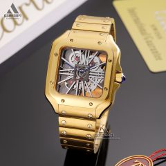 Cartier-De-Santos-G9-02 ساعت مردانه کارتیه د سانتوس Cartier De Santos G9