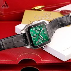 Cartier-De-Santos-XL-Chronograph-GK-03 ساعت سه موتوره کارتیه