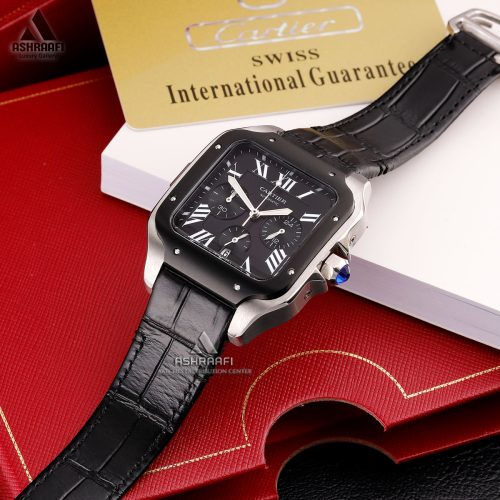 ساعت مردانه کارتیه Cartier De Santos XL Chronograph-SK