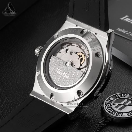 درب پشت ساعت اتوماتیک هابلوت