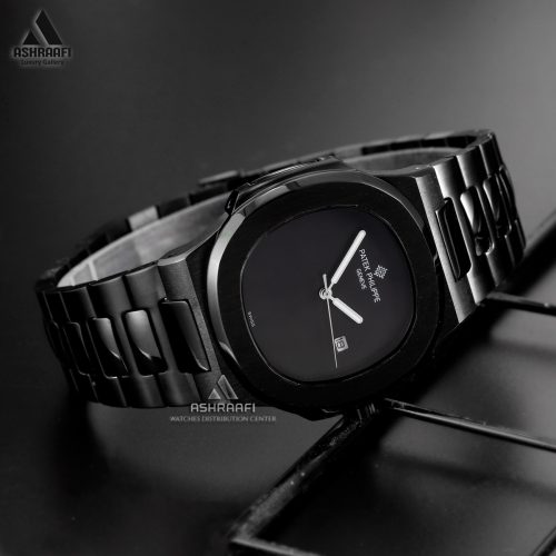 ساعت پتک تمام مشکی