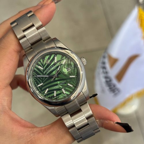 Rolex Datejust Green Palm 40