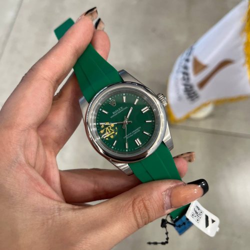 Rolex Perpetual Dark Green 02