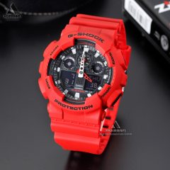 Casio-G-Shock-GA-100B-4A-02 ساعت جیشاک مردانه Casio G-Shock GA-100B-4A
