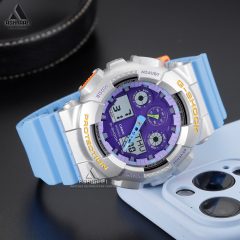 Casio-G-Shock-GA-100EU-8A2-05 ساعت اورجینال جیشاک Casio G-Shock GA-100EU-8A2
