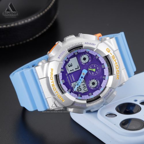ساعت اورجینال جیشاک Casio G-Shock GA-100EU-8A2