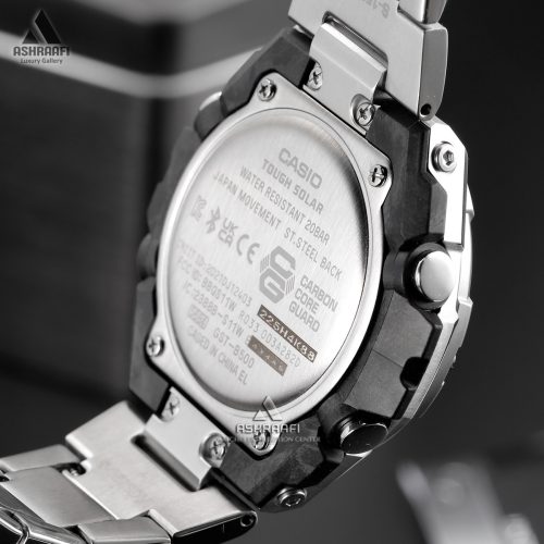 درب پشت ساعت کاسیو جی شاک مردانه Casio G-Shock GST-B500D-1A1