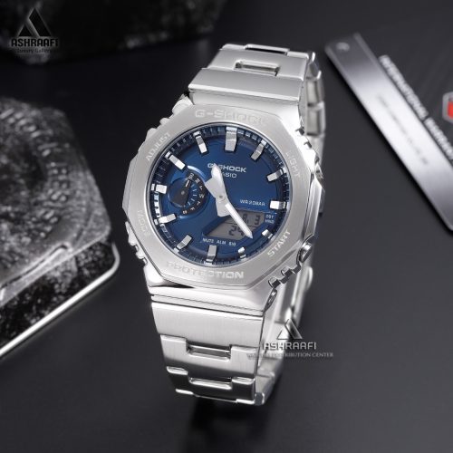 ساعت جیشاک استیل Casio G-Shock GM-2110D-2B