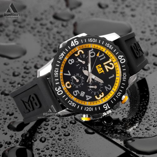 ساعت صفحه مشکی کاتر پیلار Cat AP.149.21.117