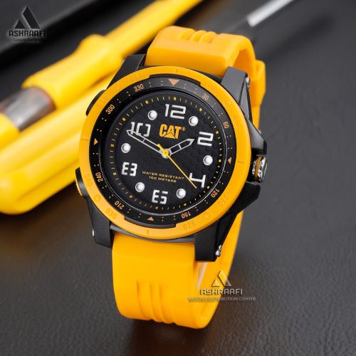 ساعت زرد کت Cat LP.160.27.131