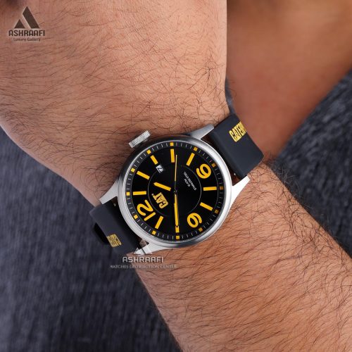 ساعت بند مشکی کاتر پیلار Cat QB.141.27.137