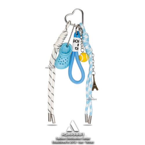 آویز کیف خاص Crocs azzurro Charm