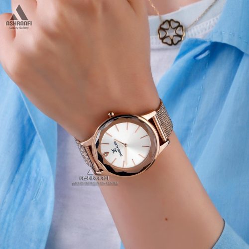 ساعت صفحه سفید دنیل کلین Daniel Klein DK.1.12678.5