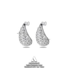 گوشواره زنانه الماسی Diamond Earrings S5