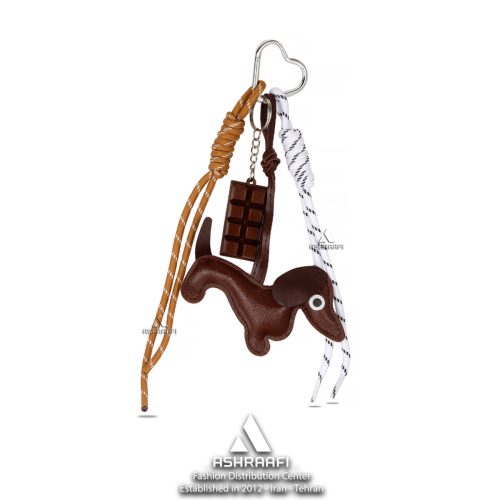 چارم بگ سگ و شکلات Dog Keychain and Chocolate Charm