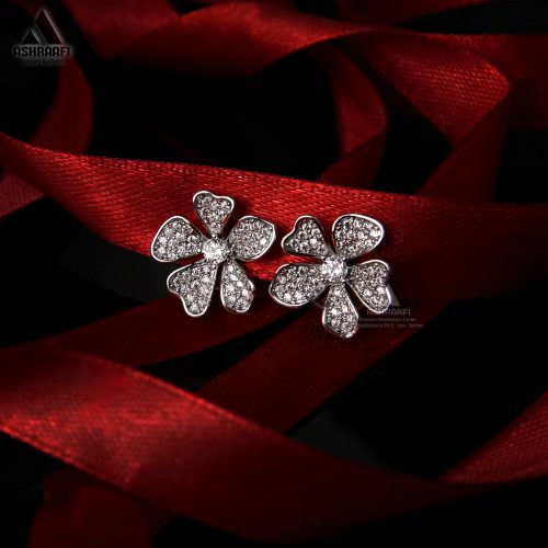 گوشواره زنانه نگین دار