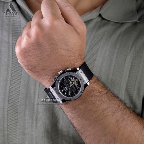 ساعت هابلوت مشکی Hublot Classic Fusion 7078