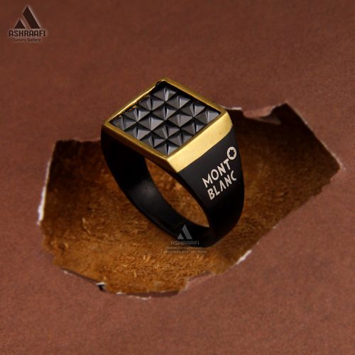 انگشتر مردانه مشکی