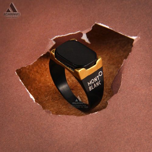 انگشتر مردانه استیل