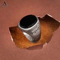 Mont Blanc Ring SK07-02 انگشتر مردانه استیل