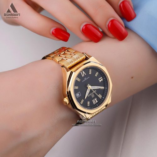 ساعت صفحه مشکی نیوی فورس Naviforce NF5052GK