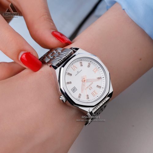 ساعت صفحه سفید نیوی فورس Naviforce NF5052SW