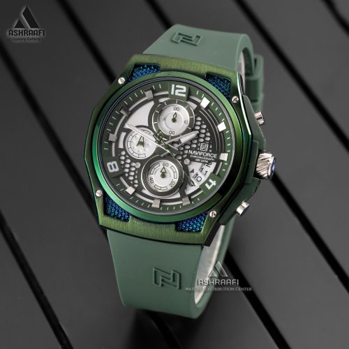 ساعت نیوی فورس سبز Naviforce NF8051G