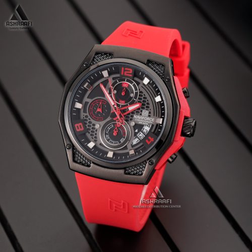 ساعت نیوی فورس قرمز Naviforce NF8051RK