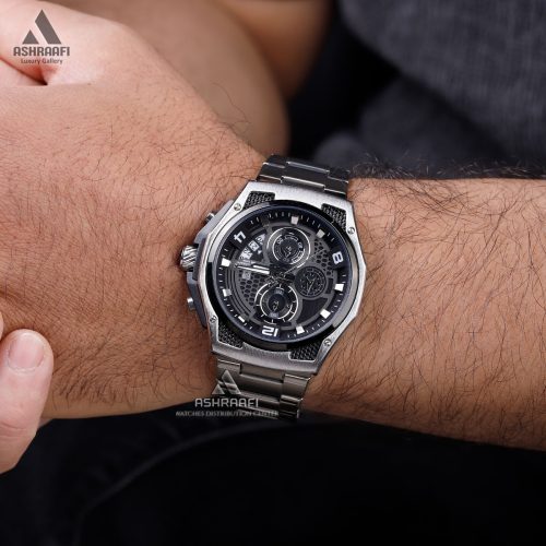 ساعت صفحه مشکی نیوی فورس Naviforce NF8051SK